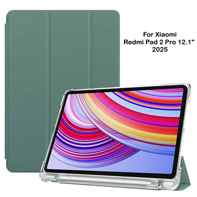 Redmi Tablet Accessories - With Pencil Holder Clear Tablet Case