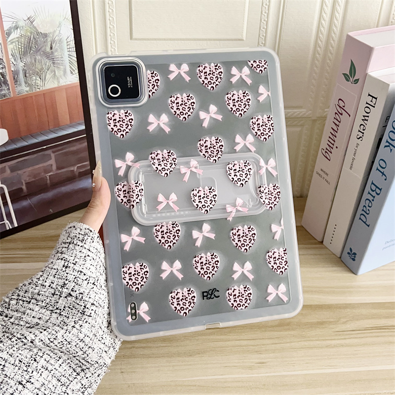 Redmi Tablet Accessories - Bowknot Transparent Tablet Case For Xiaomi