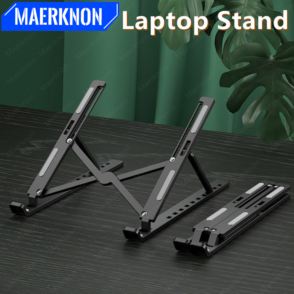 Tablet Reading Accessories - Portable Adjustable Laptop Stand Foldable Notebook