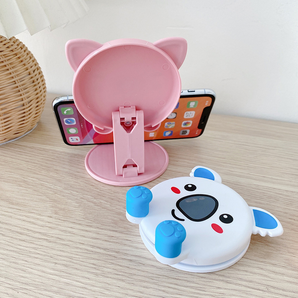 Cute Animal Desktop Phone Stan - Tablet Accessories For Students ulasan dan harga