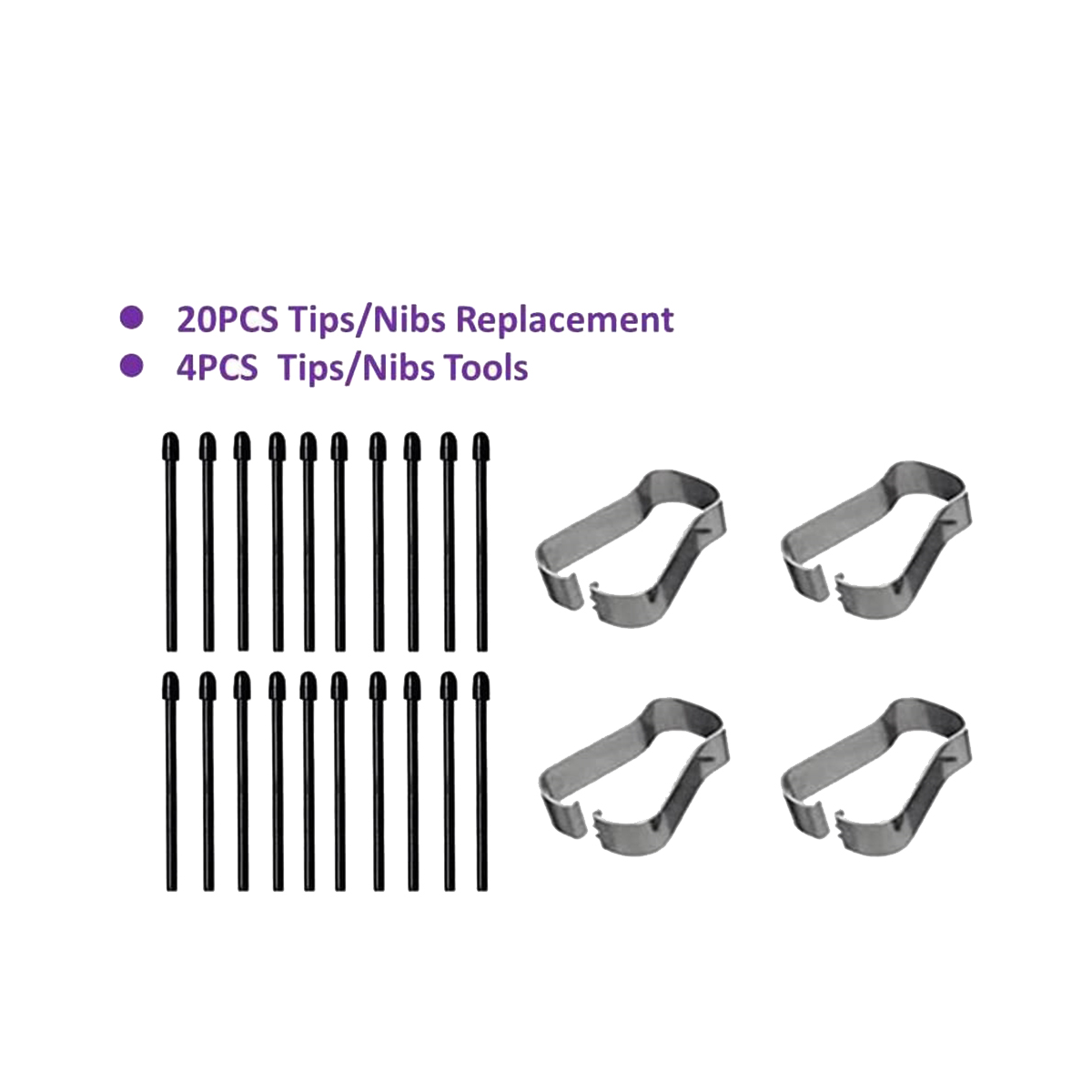 (20 Pack) Marker Pen Tips/Nibs - Tablet Stylus Accessories ulasan dan harga
