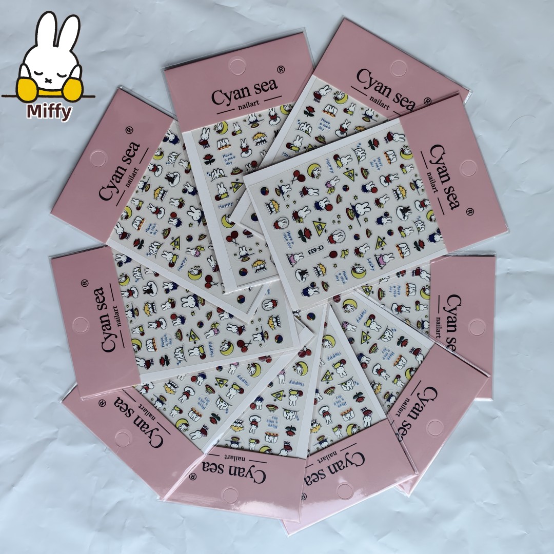 Kawaii Miffy Rabbit Stickers C - Fire Tablet Accessories ulasan dan harga