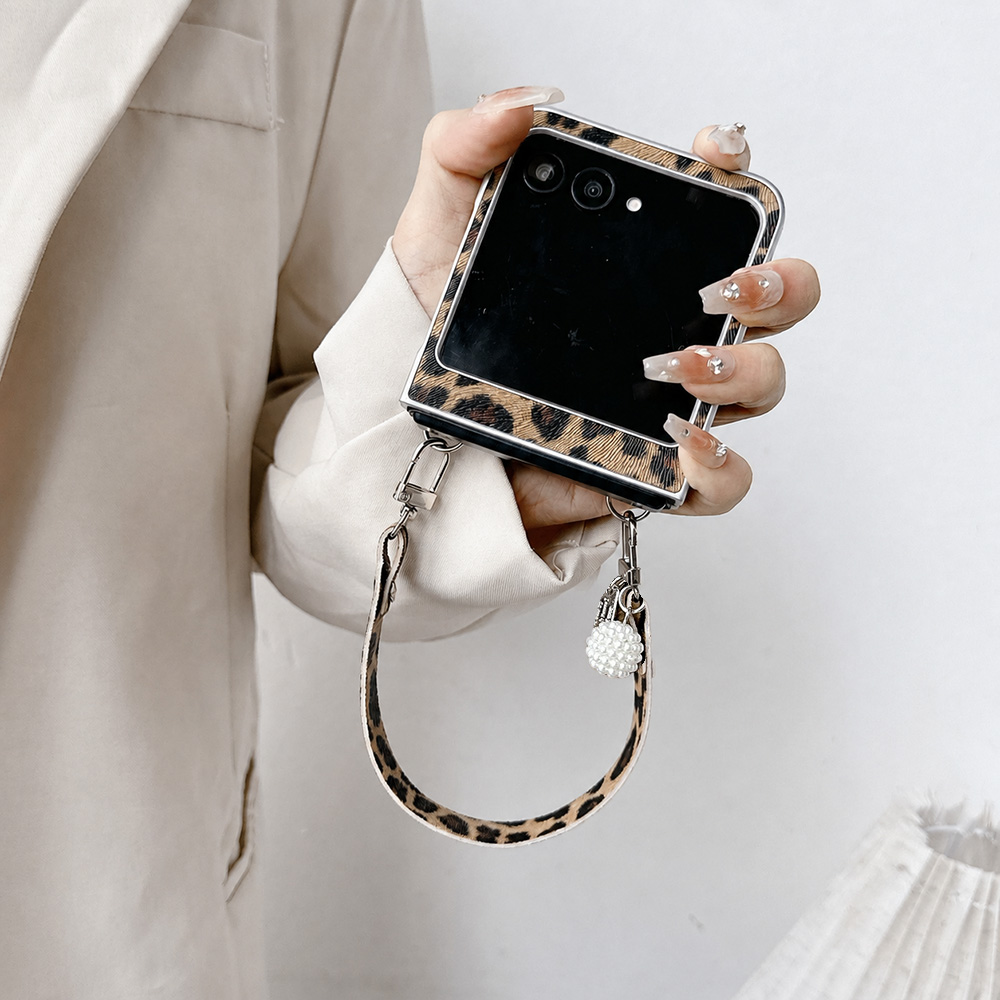 Leopard Print Folding Flip Pho - Tablet Computer Accessories ulasan dan harga