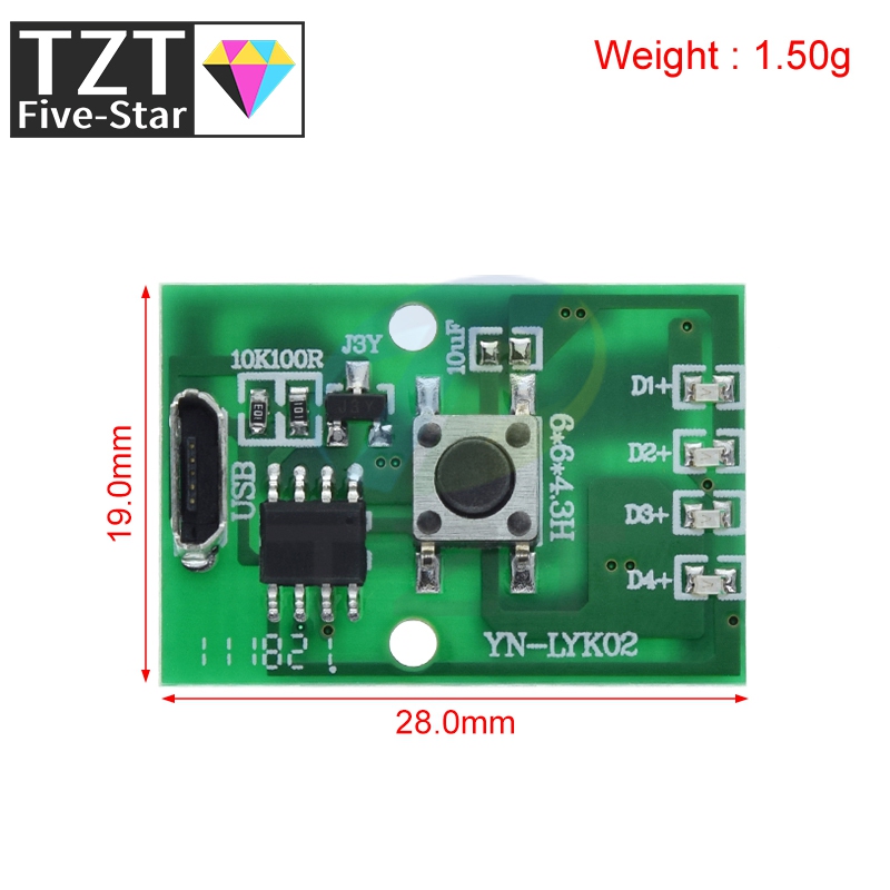 1/5PCS Flashlight Driver Board - Tablet Reading Accessories ulasan dan harga