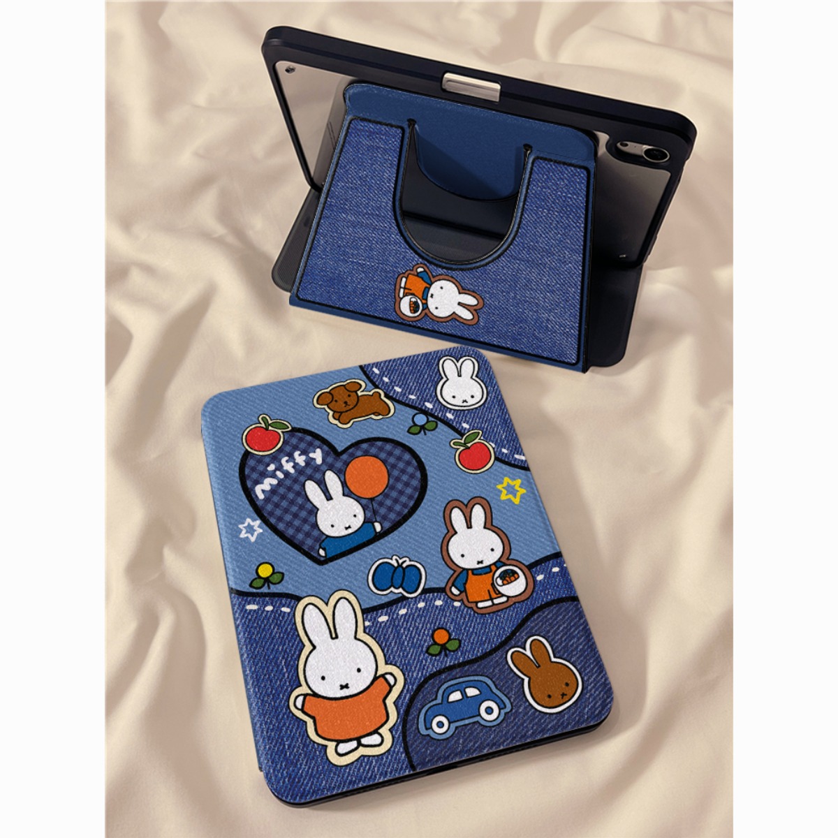 Kawaii Miffy Rabbit Tablet Cas - Fire Tablet Accessories ulasan dan harga