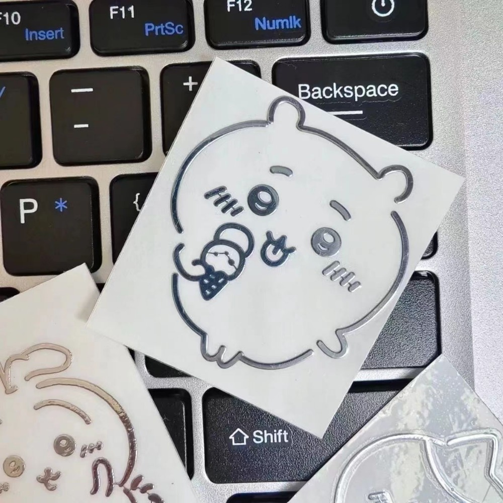 Chiikawa 3D Metal Stickers Cut - Tablet Accessories For Students ulasan dan harga