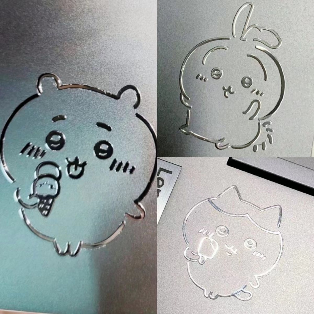 Chiikawa 3D Metal Stickers Cut - Tablet Accessories For Students ulasan dan harga