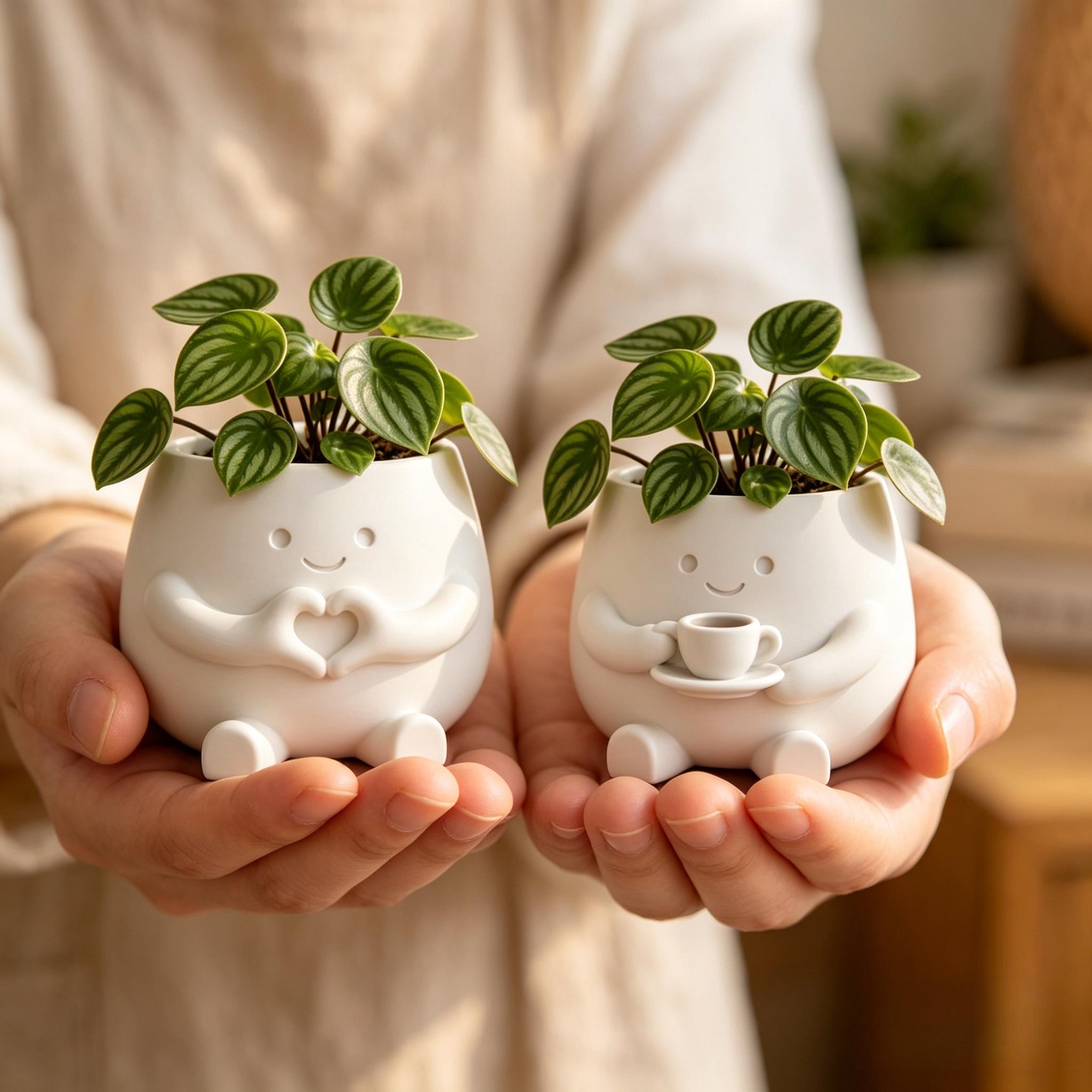 2Pcs Flower Pots, Suitable for - Tablet Reading Accessories ulasan dan harga