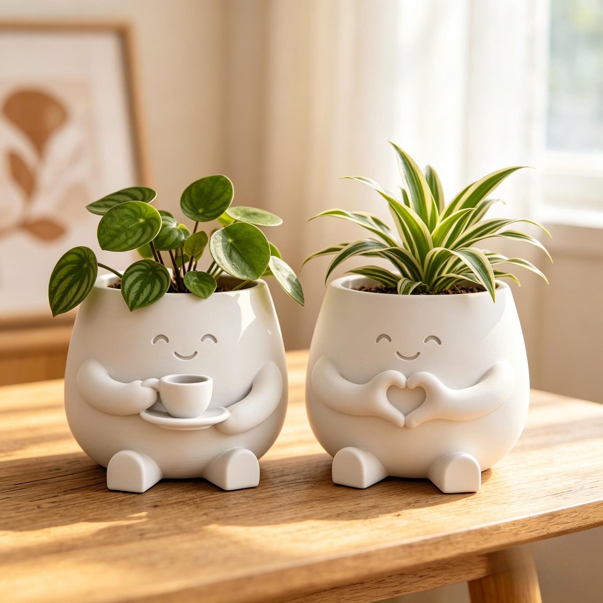 2Pcs Flower Pots, Suitable for - Tablet Reading Accessories ulasan dan harga