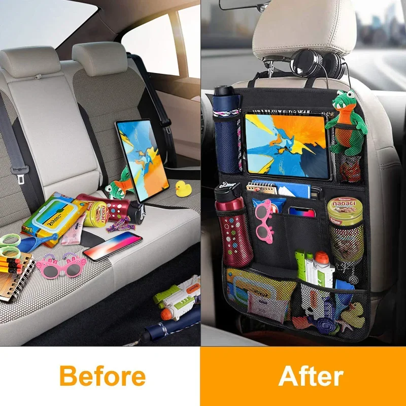 Car Backseat Organizer with To - Toddler Tablet Accessories ulasan dan harga
