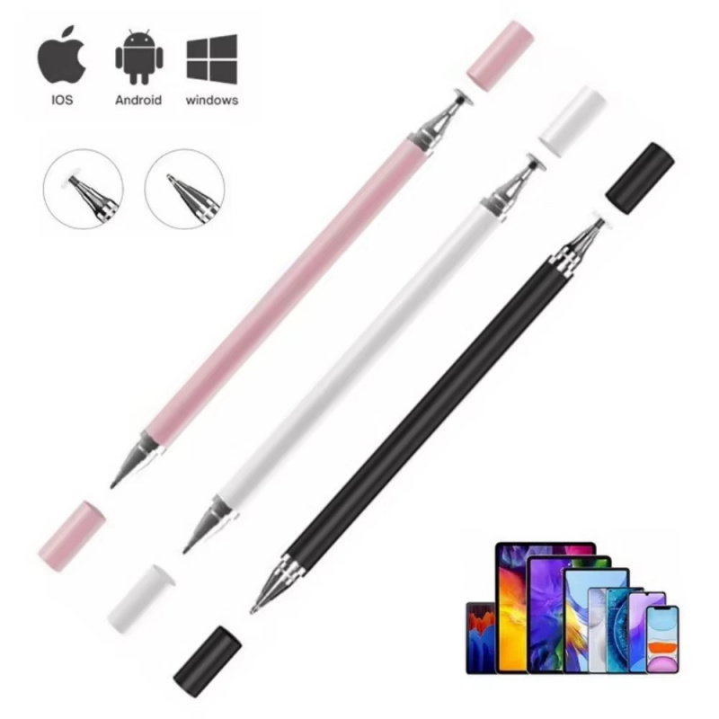 1/2/8pcs 2 In 1 Universal Styl - Tablet Stylus Accessories ulasan dan harga