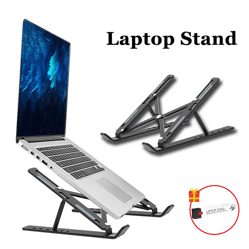 Laptop Stand Portable Foldable - Tablet Reading Accessories ulasan dan harga