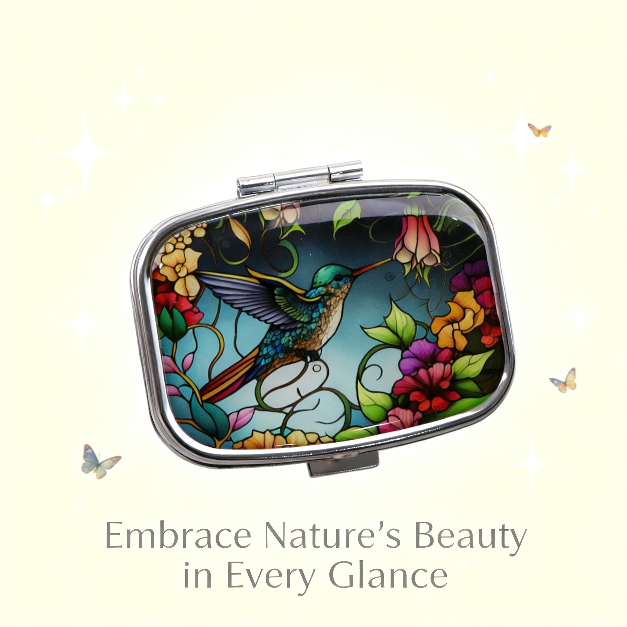 Cute Bird Cartoon Travel Pill  - Tablet Accessory ulasan dan harga