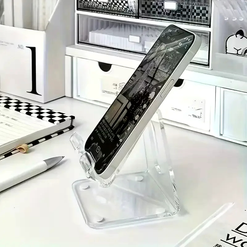 Transparent Acrylic Phone Stan - Tablet Accessory ulasan dan harga