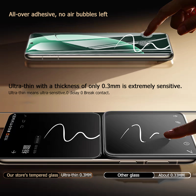 1-4PCS Tempered Glass For Real - Realme Gt 6 ulasan dan harga