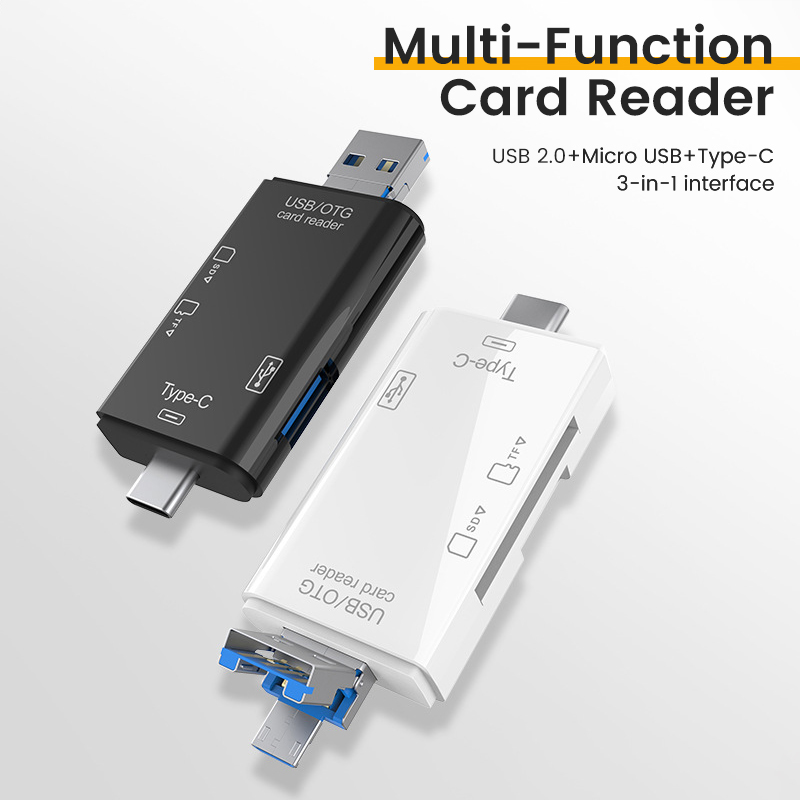 USB Type C Card Reader 6 in 1  - Tablet Reading Accessories ulasan dan harga