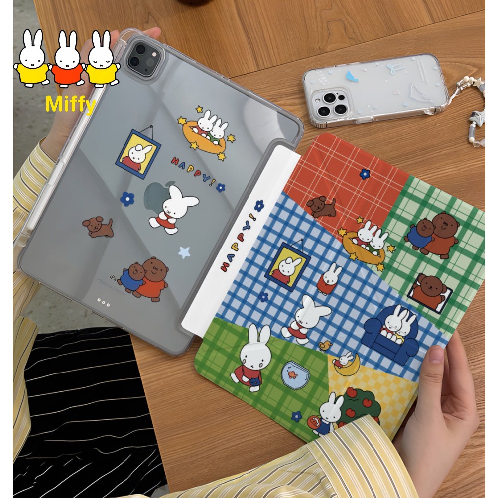 Kawaii Miffy Rabbit Tablet Cas - Fire Tablet Accessories ulasan dan harga