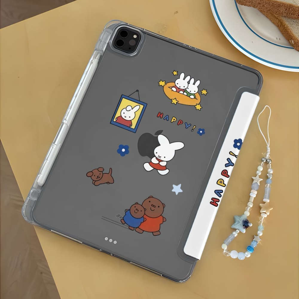 Kawaii Miffy Rabbit Tablet Cas - Fire Tablet Accessories ulasan dan harga