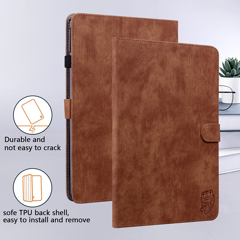Cute Tiger Leather Case For Am - Tablet Accessories Amazon ulasan dan harga