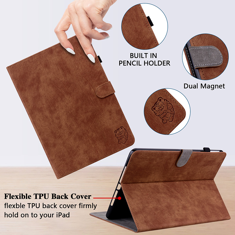 Cute Tiger Leather Case For Am - Tablet Accessories Amazon ulasan dan harga
