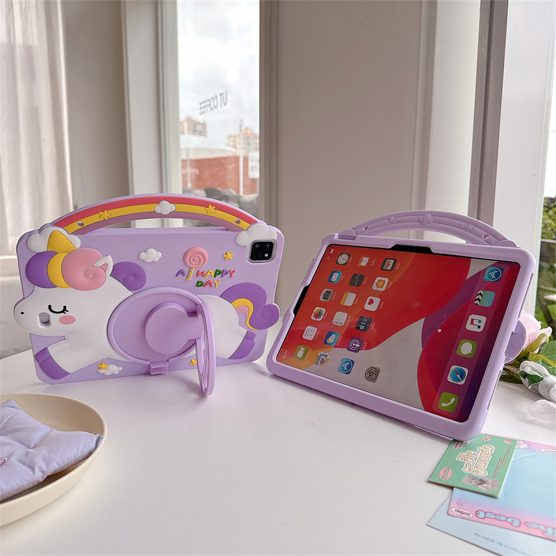 Cartoon Unicorn Kids Stand Tab - Getac Tablet Accessories ulasan dan harga