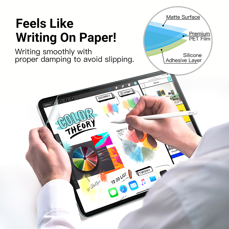 Paper Feel Screen Film For iPa - Tablet Accessories For Students ulasan dan harga