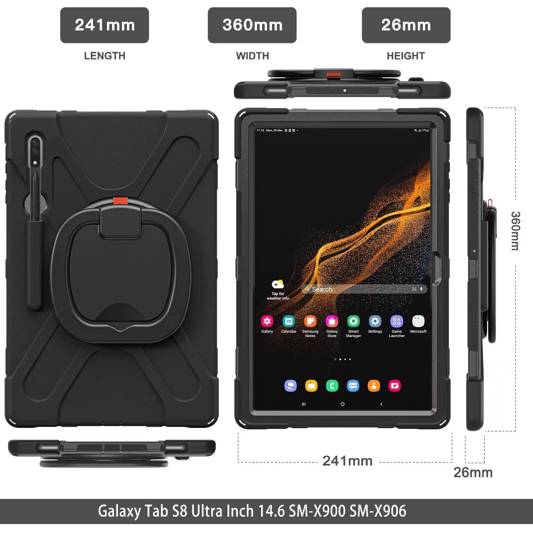 Tablet Rotation Case for Samsu - Getac Tablet Accessories ulasan dan harga