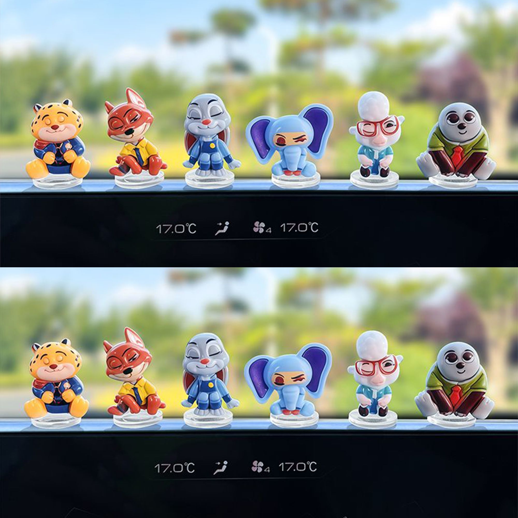 Zootopia cartoon car ornament  - Tablet Accessory ulasan dan harga