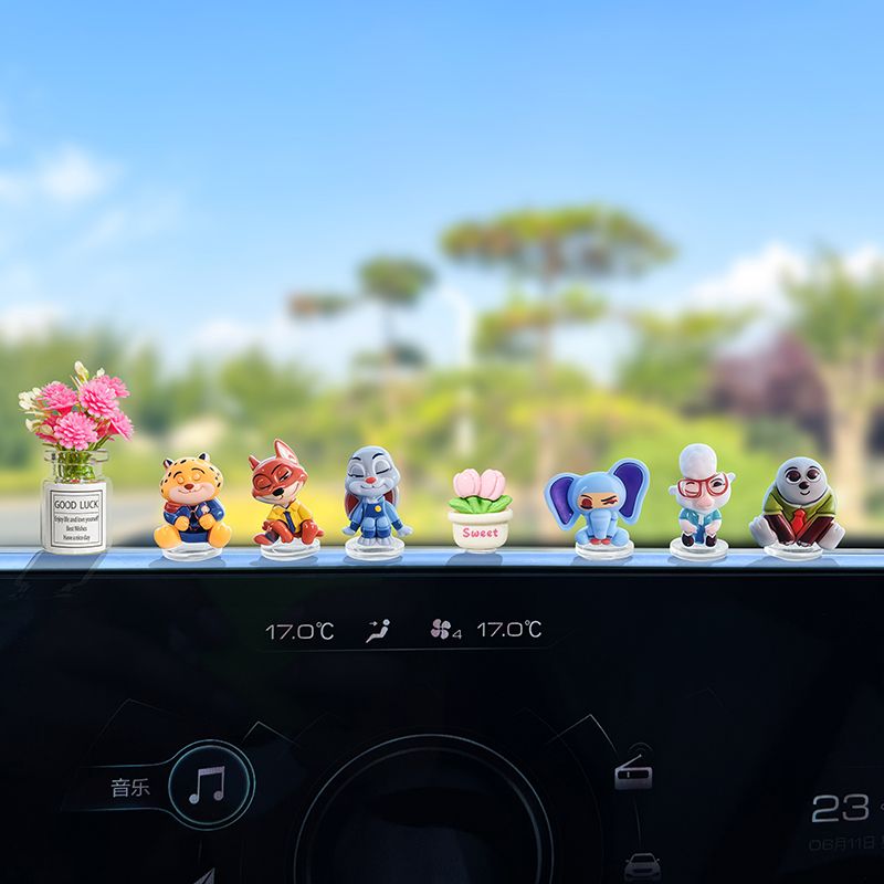 Zootopia cartoon car ornament  - Tablet Accessory ulasan dan harga