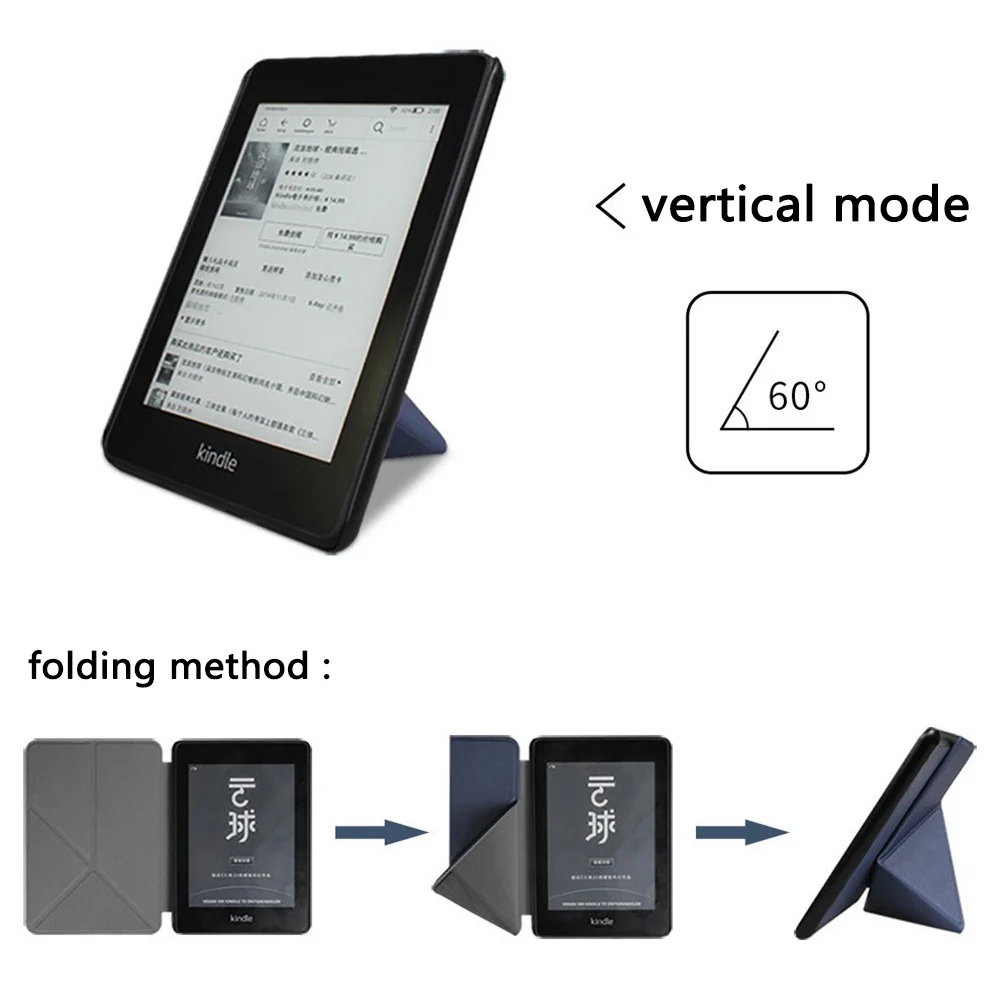 Foldable Stand Case for Kindle - Kindle Tablet Accessories ulasan dan harga