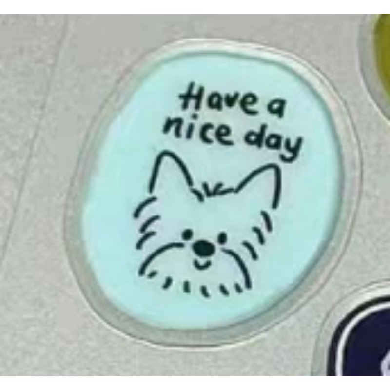 Cute Cartoon Cat Dog 3D Transp - Tablet Accessory ulasan dan harga