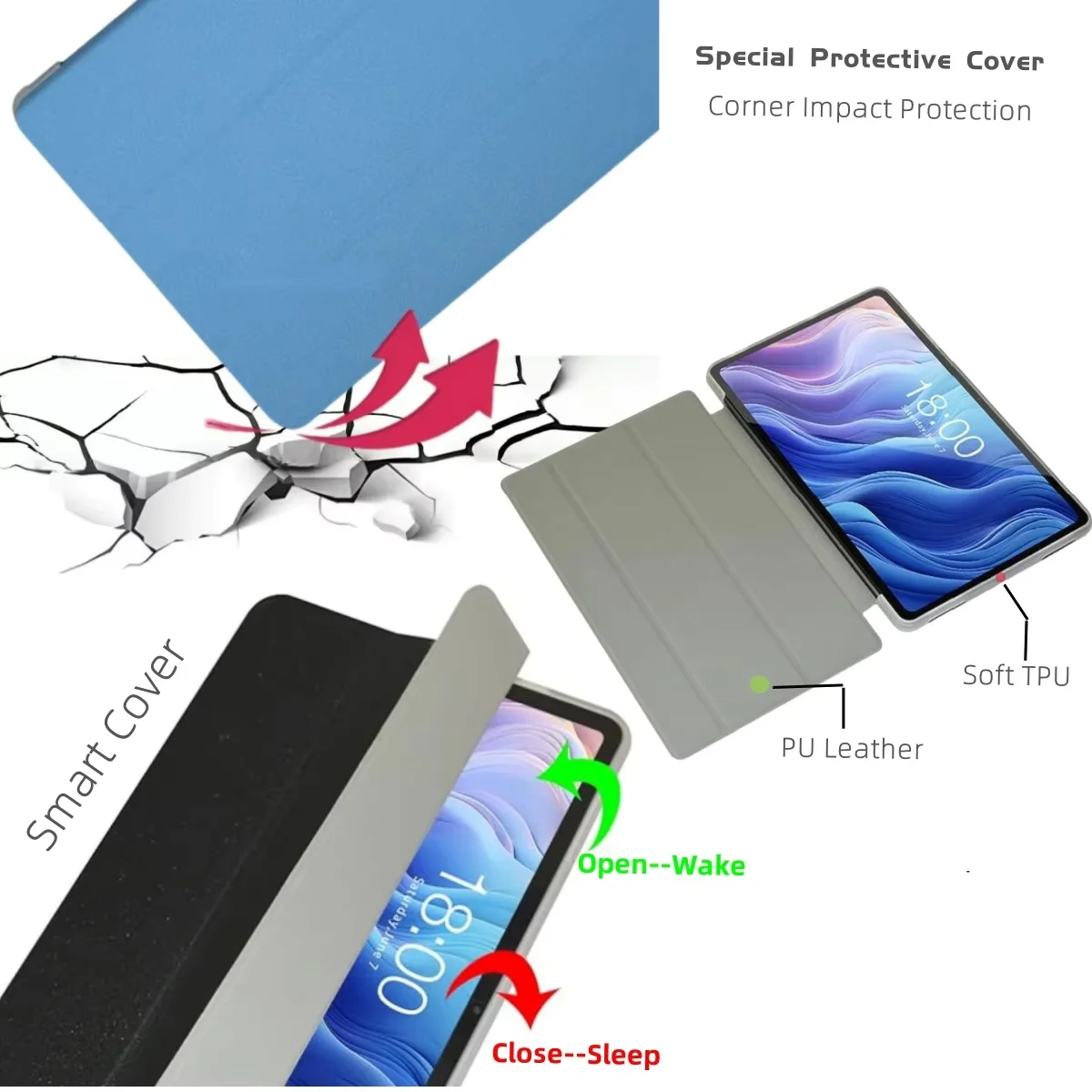 Smart Cover for Teclast P33 P3 - Teclast Tablet Accessories ulasan dan harga