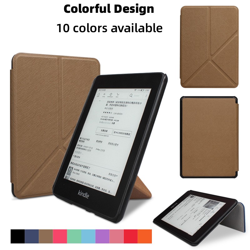 Folding Bracket Leather Kindle - Kindle Tablet Accessories ulasan dan harga