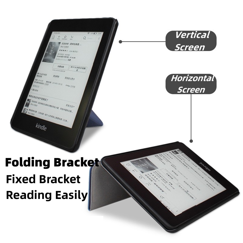 Folding Bracket Leather Kindle - Kindle Tablet Accessories ulasan dan harga
