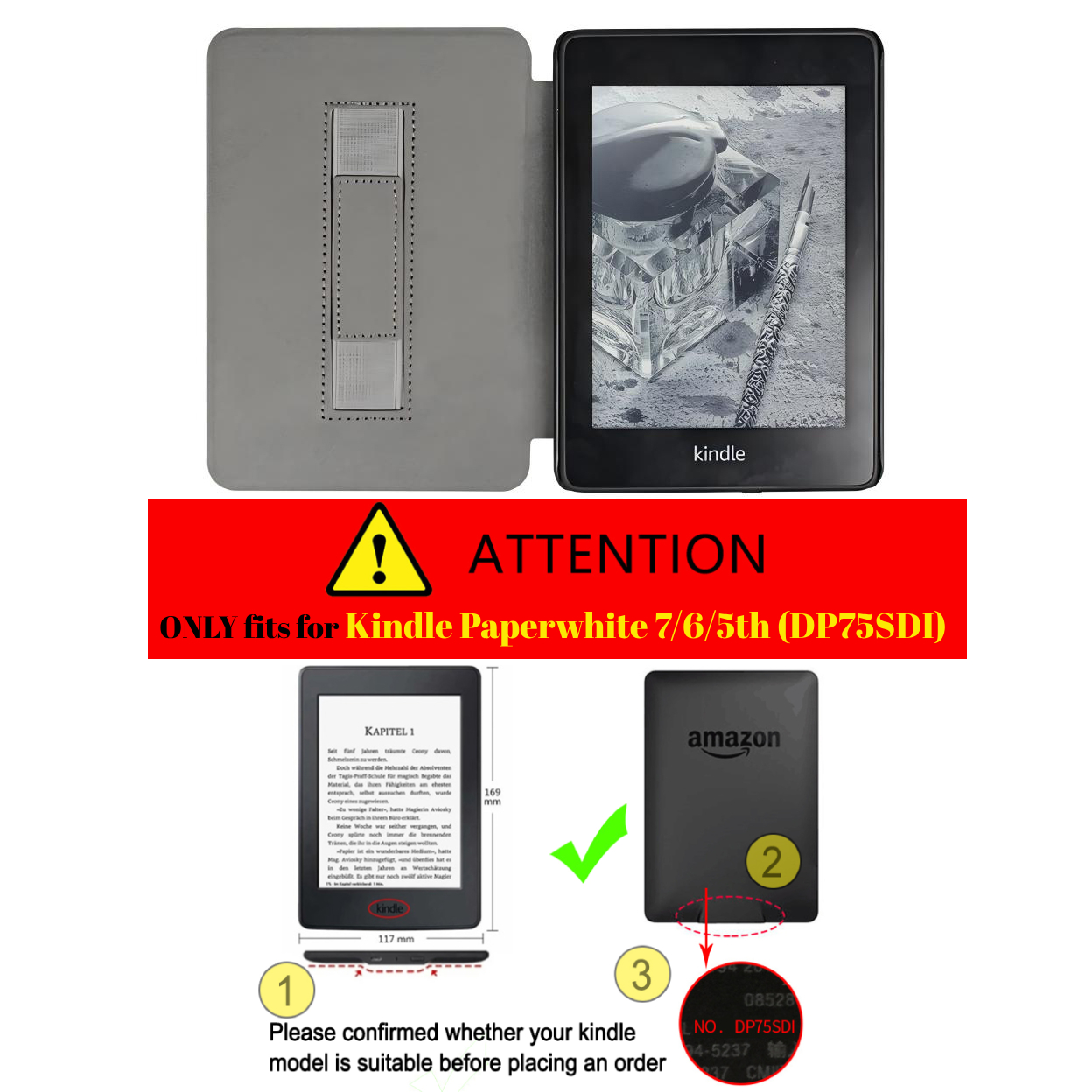 For Kindle Paperwhite 7th 6th  - Kindle Tablet Accessories ulasan dan harga